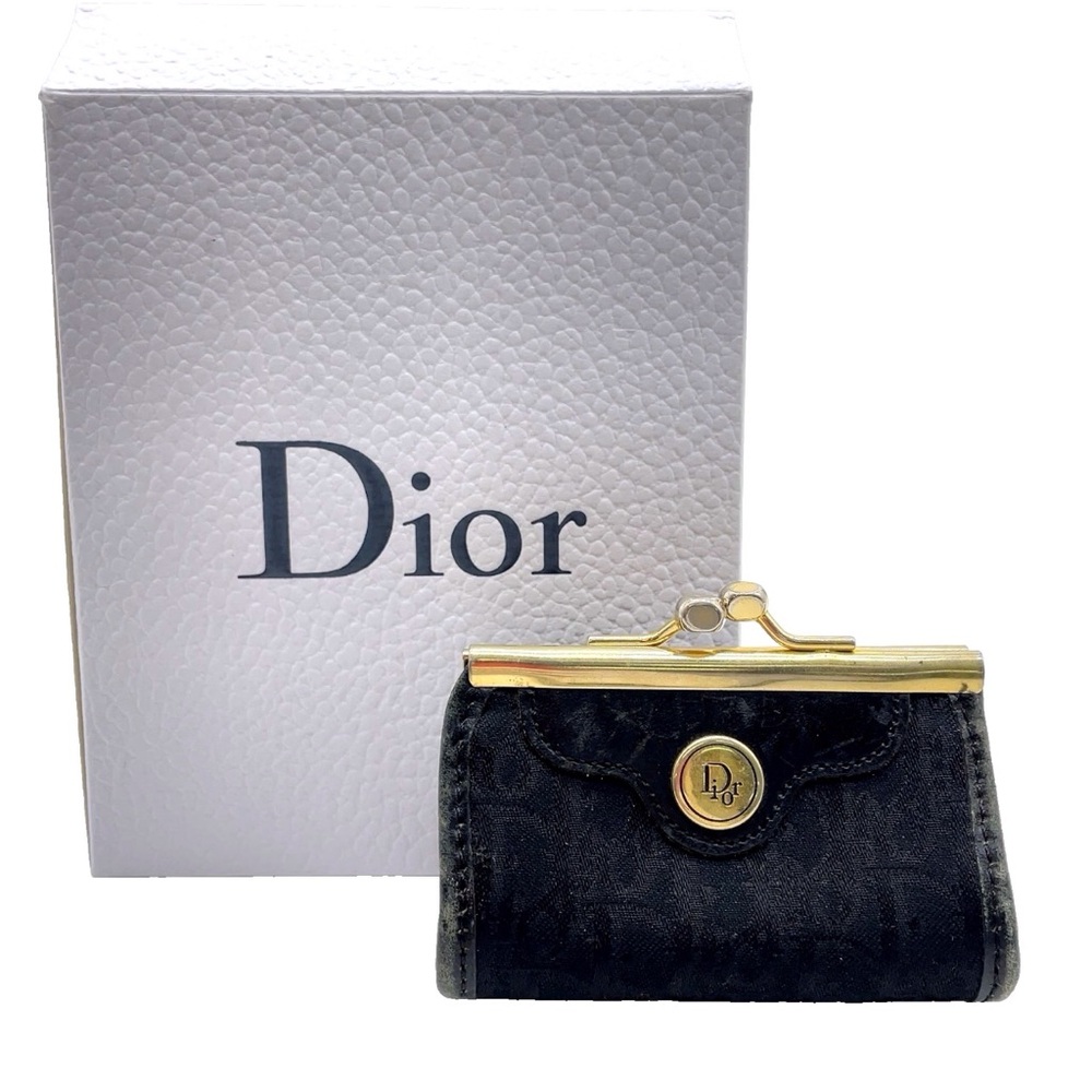 Christian Dior vintage coin purse in the box